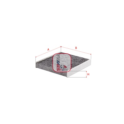 Filtru, aer habitaclu S 4388 CA SOFIMA